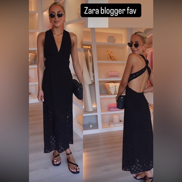 NWT Zara  VACATION embroidered dress size S 
🚨 FIRM PRICE NO DISCOUNT - Picture 11 of 15